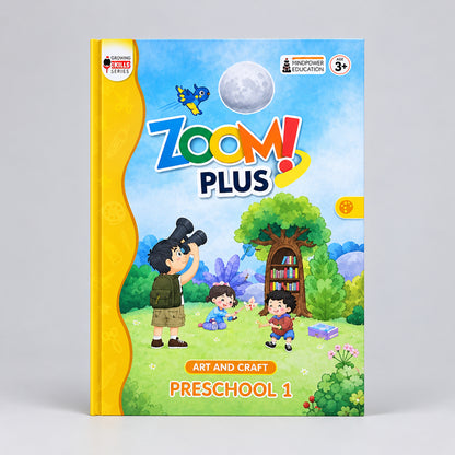Eupheus Learning Zoom Plus Preschool Books for Nursery Class