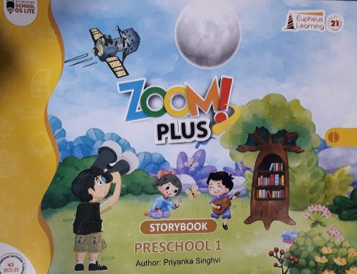Eupheus Learning Zoom Plus Preschool Books for Nursery Class