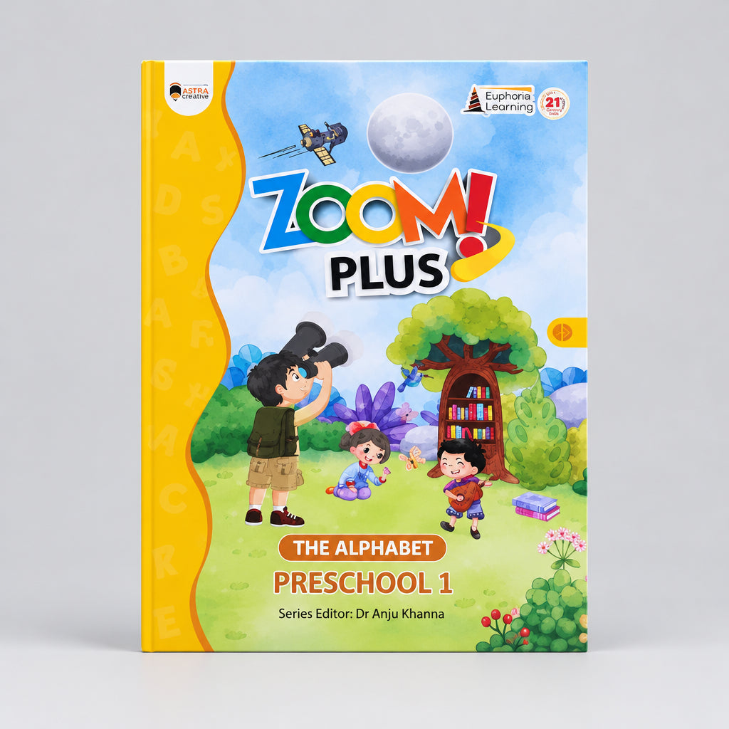 Eupheus Learning Zoom Plus Preschool Books for Nursery Class