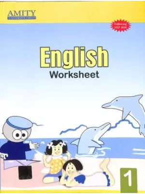 Amity English Worksheet Class 1