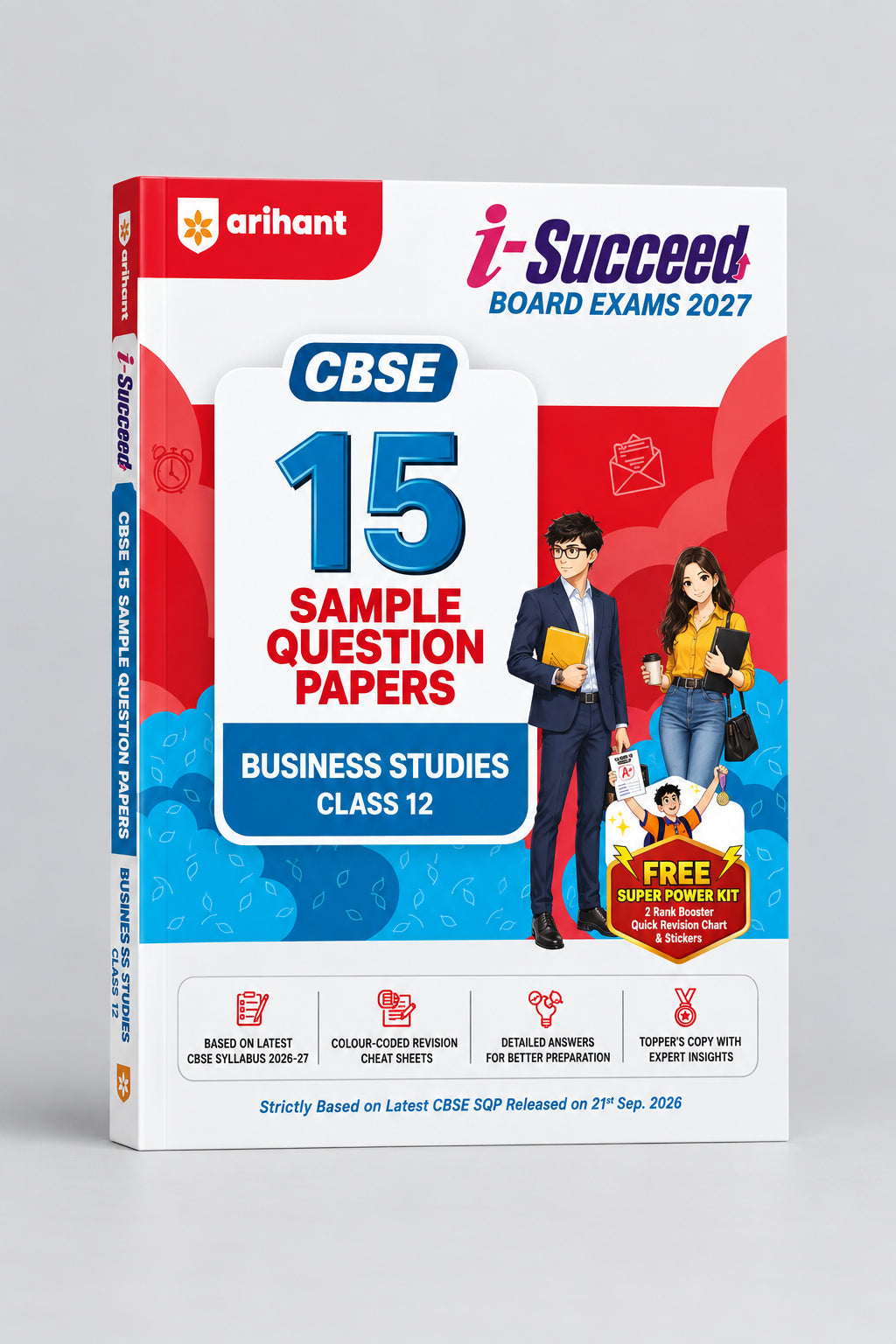 Arihant i Succeed CBSE 2027 Business Studies Class 12 | 15 Sample Question Papers