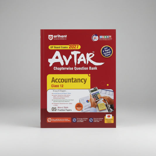 Avtar Question Bank Accountancy Class 12 UP Board Exam 2027