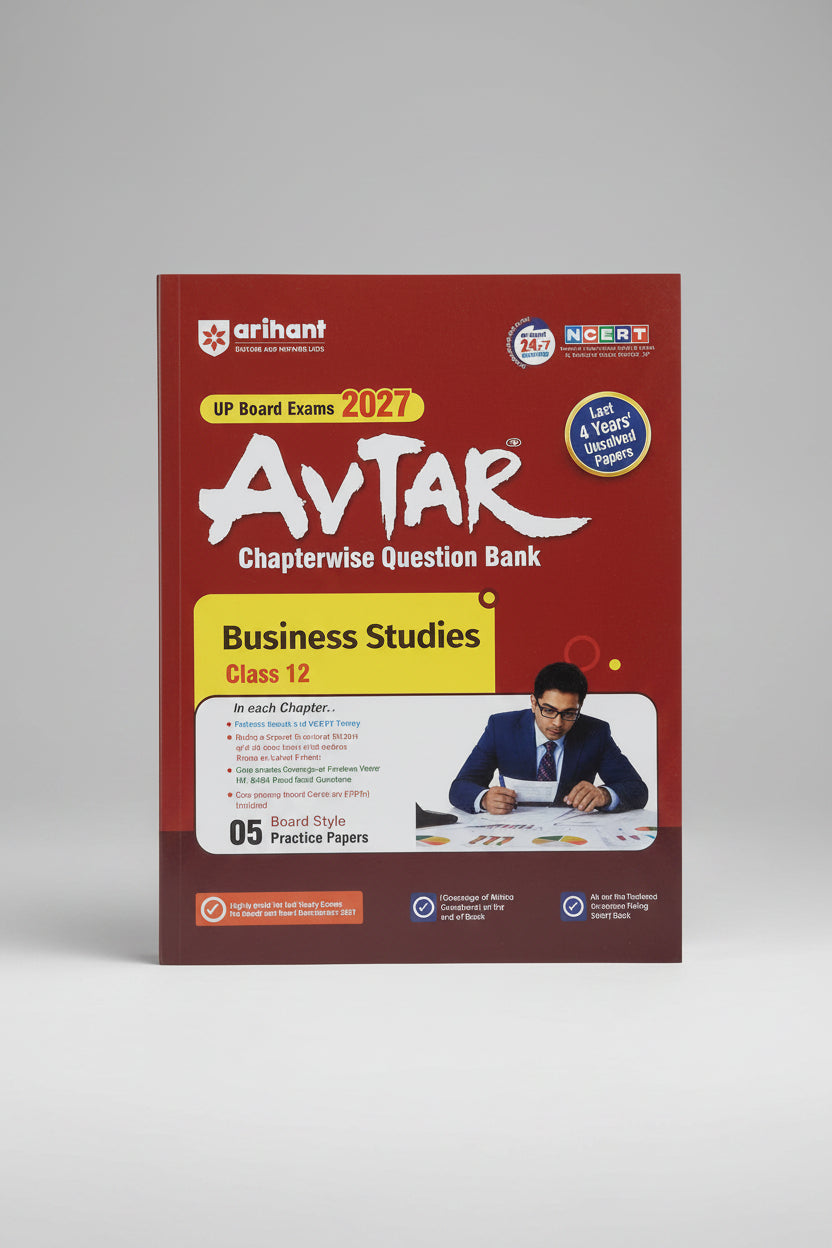 Avtar Question Bank Business Studies Class 12 UP Board Exam 2027
