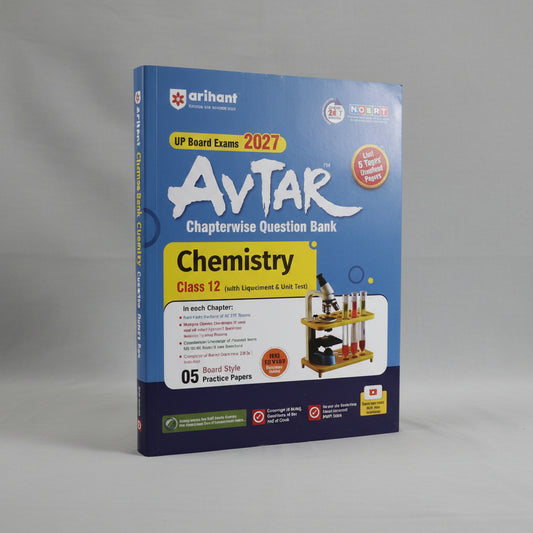 Avtar Question Bank Chemistry Class 12 UP Board Exam 2027