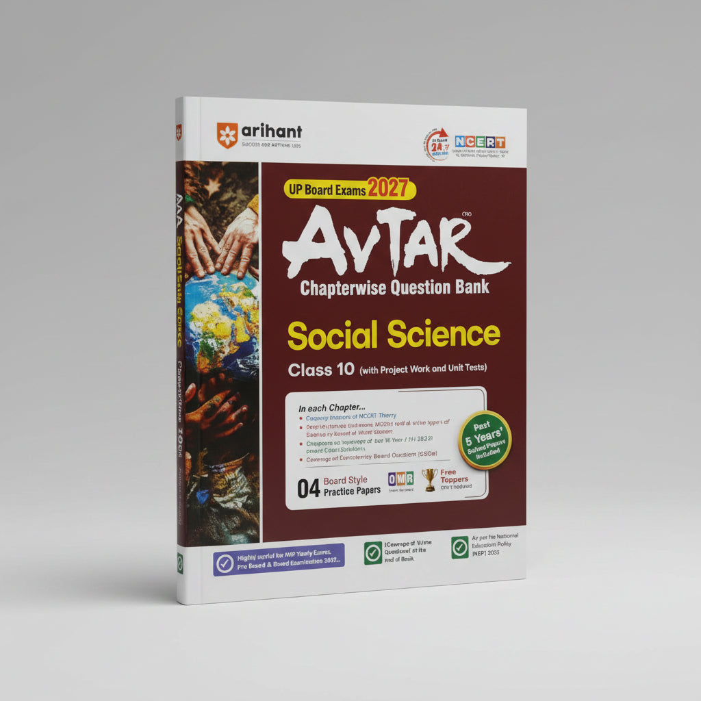 Avtar Question Bank Social Science Class 10 UP Board Exam 2027