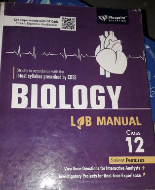 Blueprint Biology CBSE Lab Manual Class 12