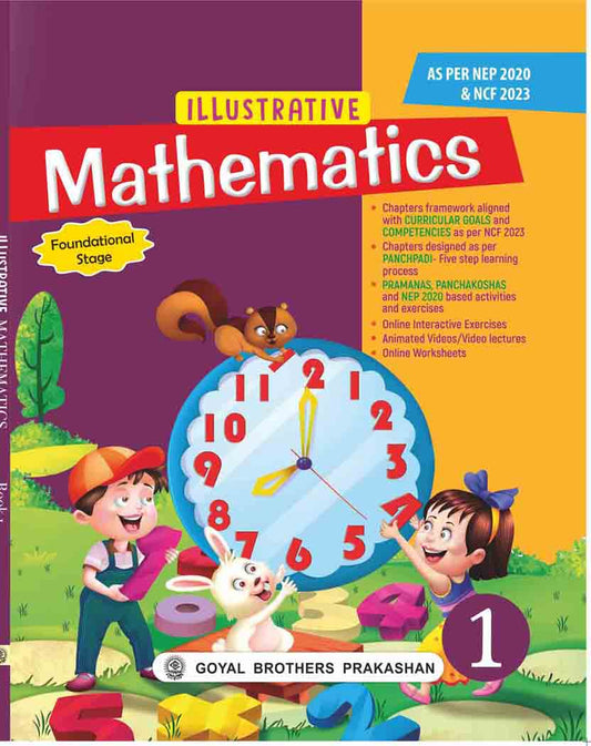 Goyal Brothers Illustrative Mathematics Class 1