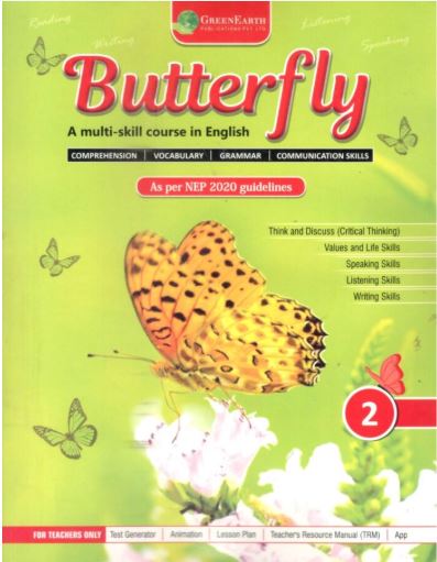 Green Earth Butterfly A Multiskill Course in English class 2