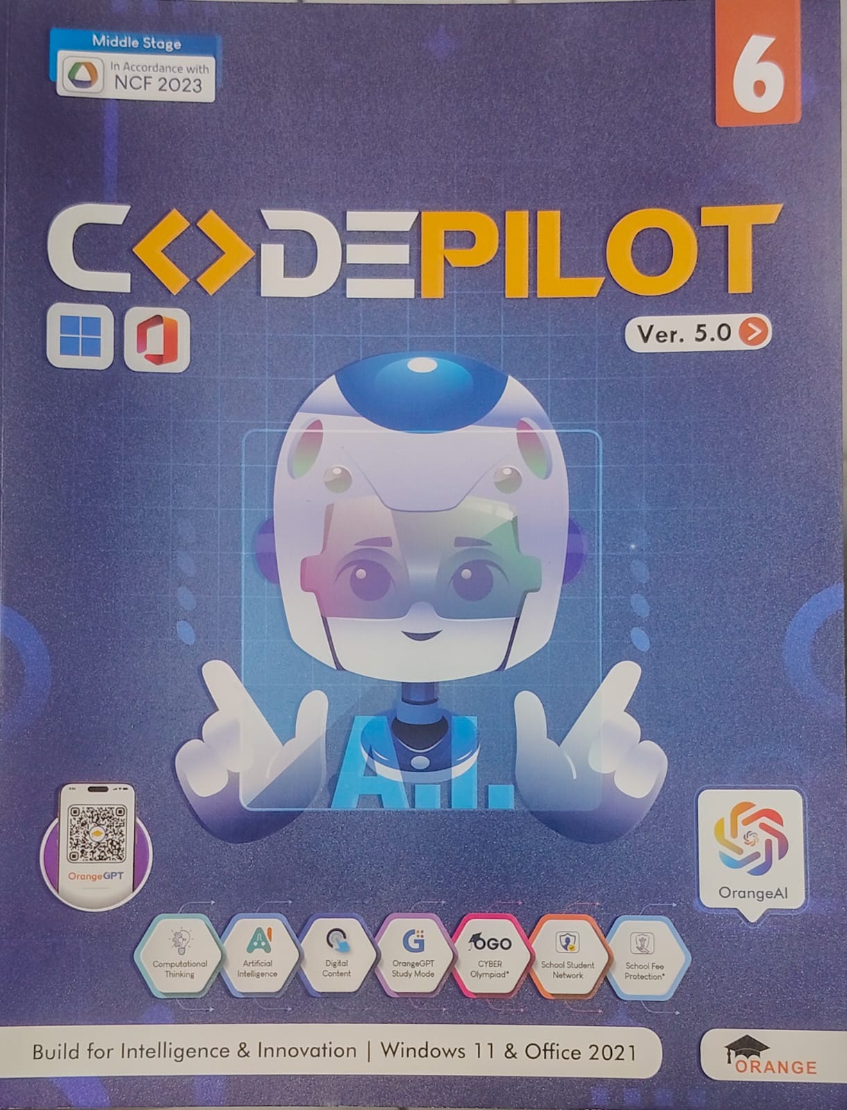 Orange CodePilot Ver-5.0 Class 6