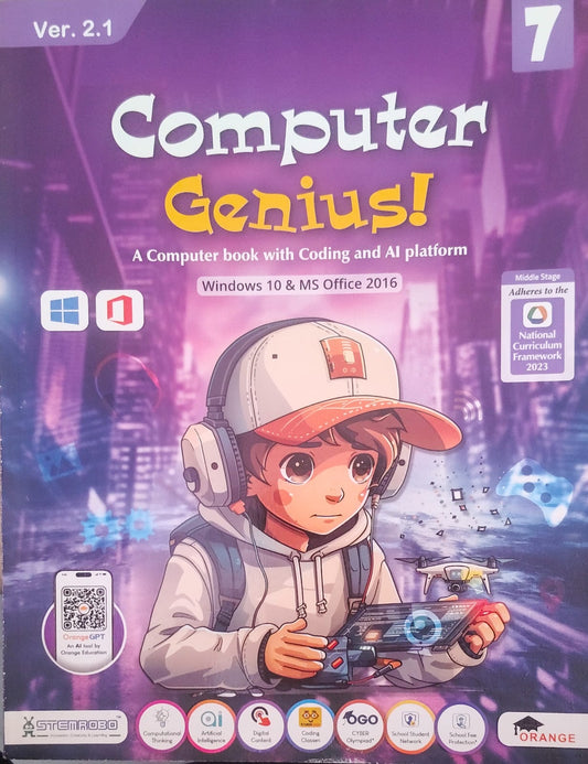 Orange Computer Genius Ver-2.1 Class 7