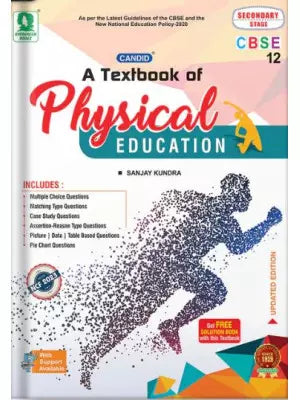 Candid Physical Education Textbook Class - 12 (Updated Edition)