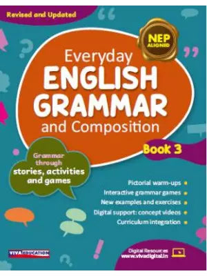 Viva Everyday English Grammar And Composition, NEP Edition - Class 3