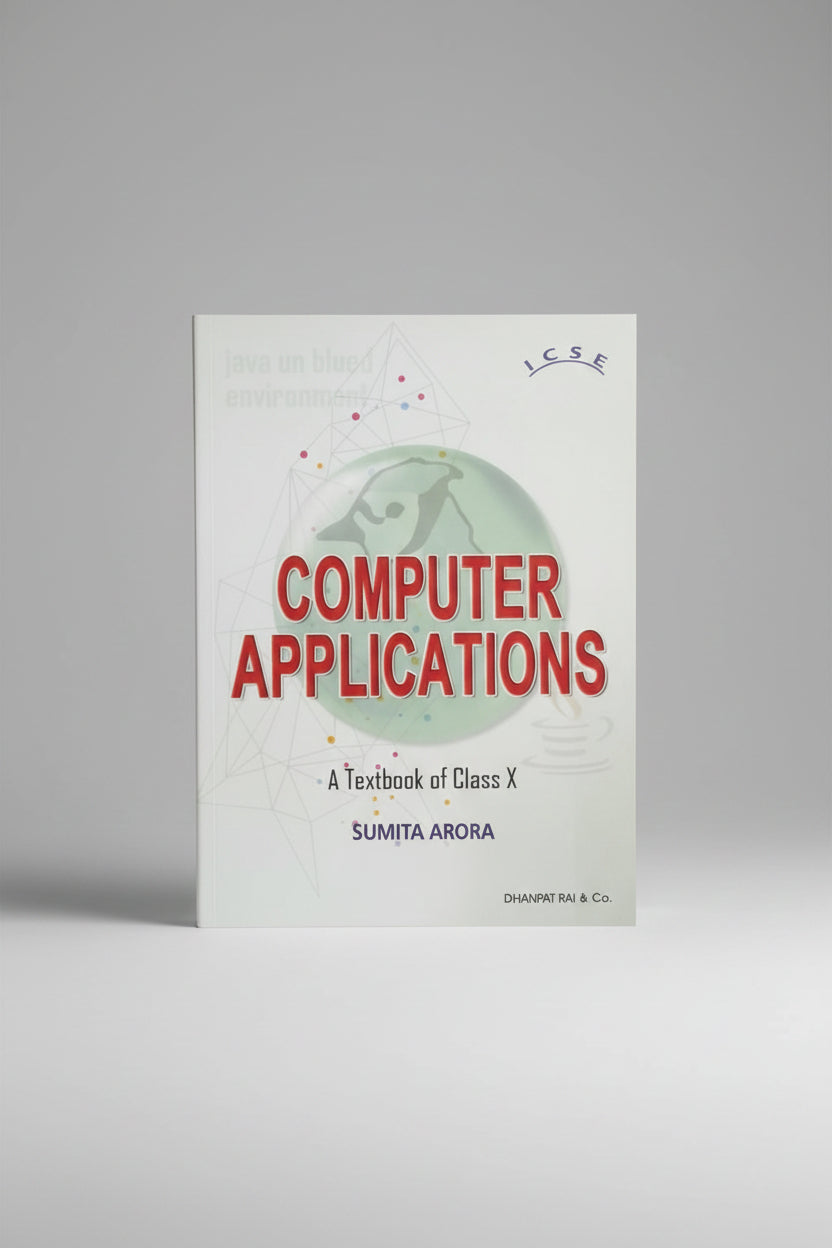 Dhanpat Rai Computer Applications Class 10