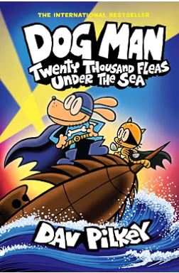 Dog Man: 11-13 Collection (3 books set) Twenty Thousand Fleas Under the Sea By Dav Pilkey