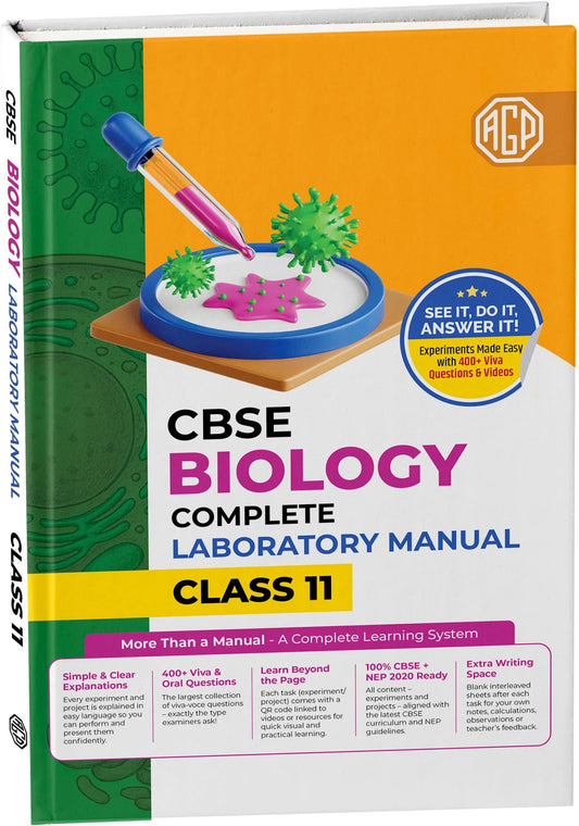 AGP CBSE Lab Manual Biology Class 11