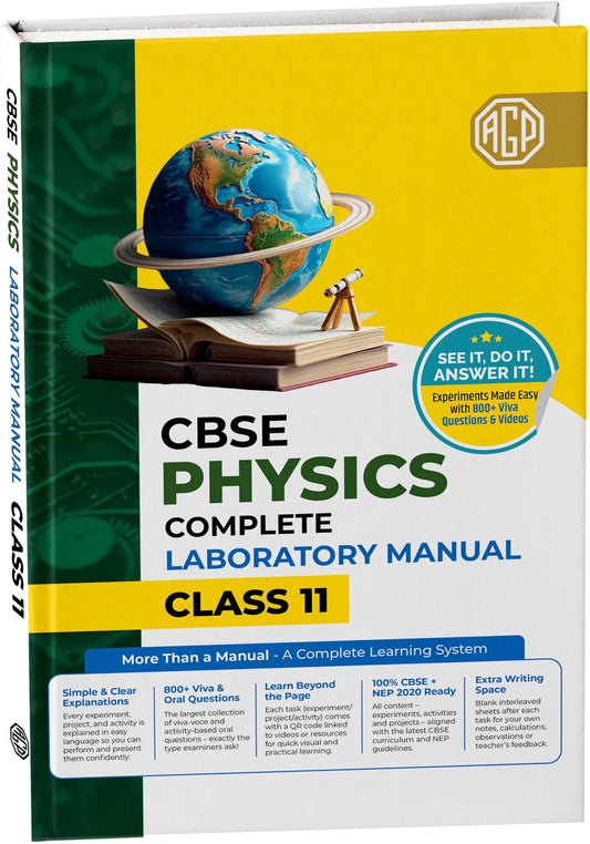 AGP CBSE Lab Manual Physics Class 11