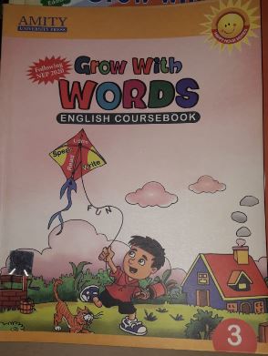 Amity Grow with Words English coursebook class 3