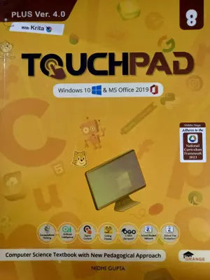 Orange Touchpad Plus Ver 4.0 Class 8
