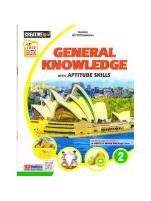 Cordova Creativekids General Knowledge With Aptitude Skills Class-2