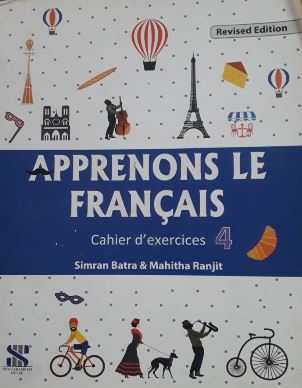 New Saraswati Apprenons Le Francais Cahier d'exercise class 4