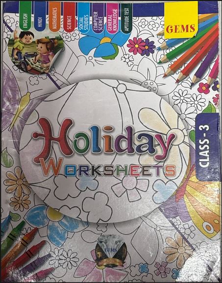 Gems Holiday Worksheets Class 3