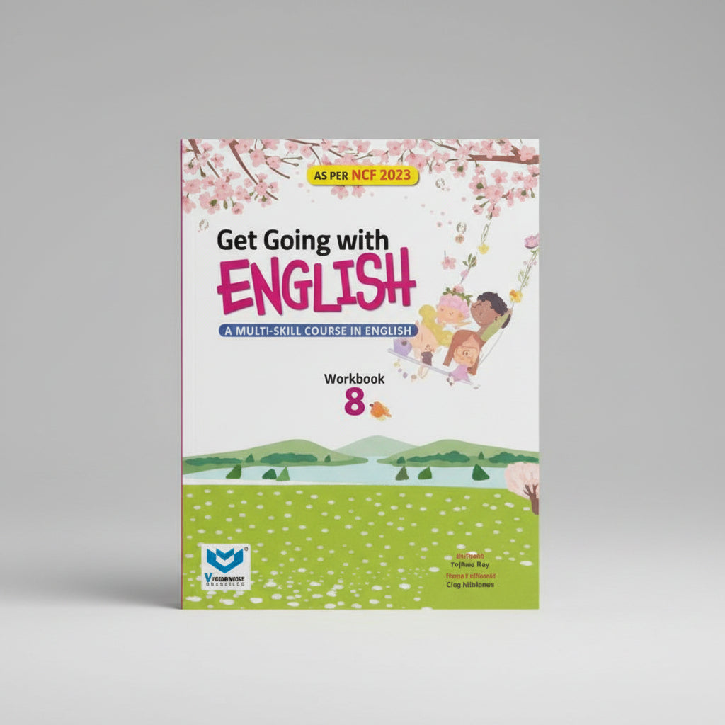 V-Connect Get Going With English Workbook class 8