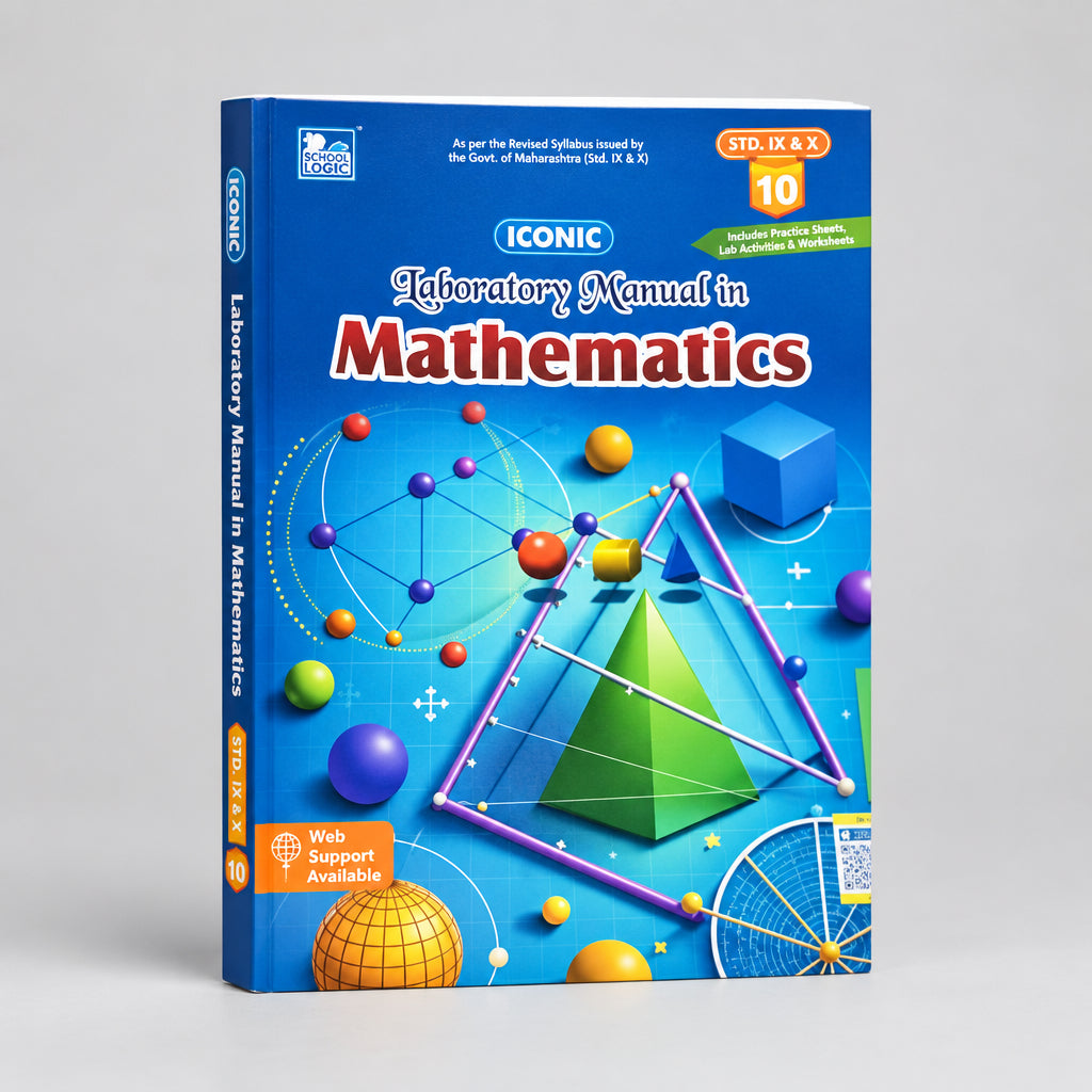 Iconic Laboratory Manual in Mathematics class 10 2026 Edition