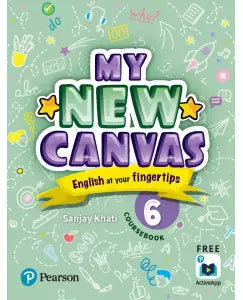 Pearson My New Canvas Coursebook Class 6