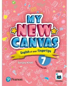 Pearson My New Canvas Coursebook Class 7