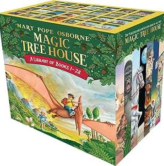 Magic Tree House Books 1-28 Boxed Set by Mary Pope Osborne