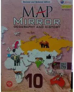 Optima Map Mirror Geography & History Class 10