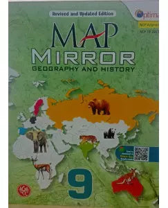 Optima Map Mirror Geography & History Class 9