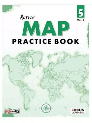 Full Marks Active Map Practice Book Class 5 Ver. 2