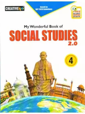 Cordova Creativekids My Wonderful Book of Social Studies 2.0 Class 4