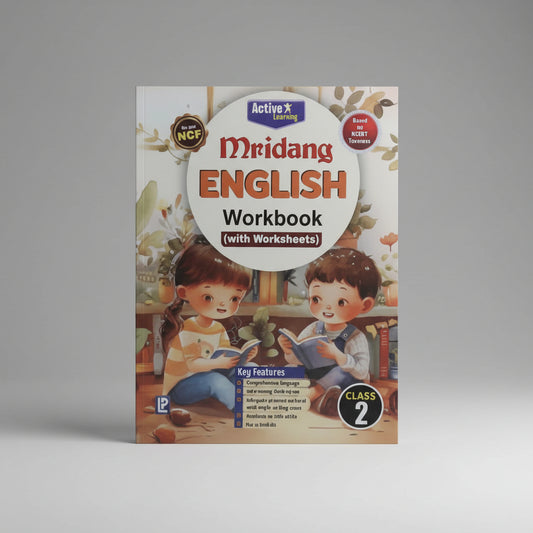 Laxmi Mridang English Workbook (with worksheets) class 2