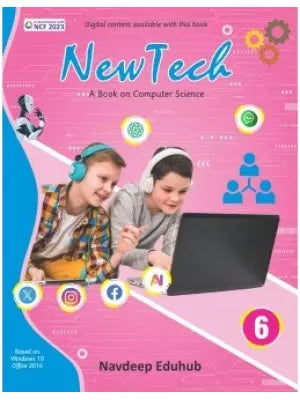 Navdeep Eduhub New Tech A Book On Computer science Class 6