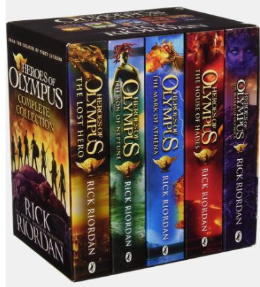 Heroes of Olympus 5 Books Collection Set By Rick Riordan