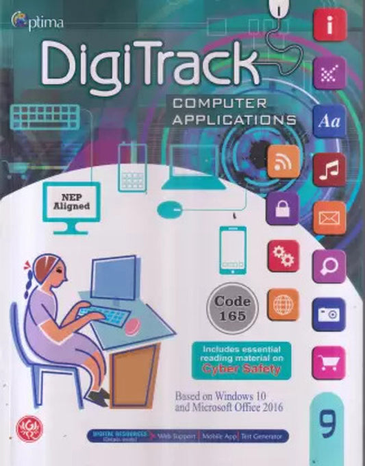 Optima Digi track An Activity Based Computer Book class  9