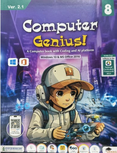 Orange Computer Genius Ver-2.1 Class 8