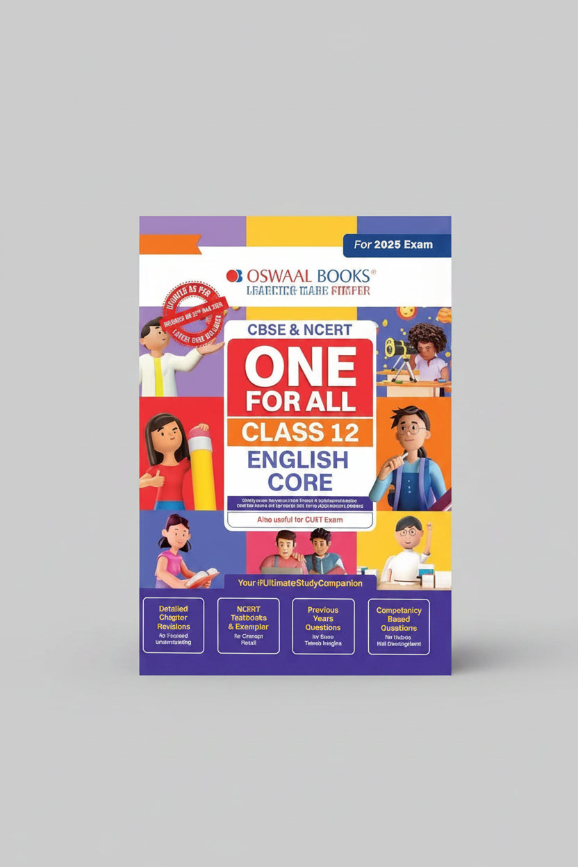 Oswaal  English Core One For All Class 12 with Topicwise Notes for 2025 Exam