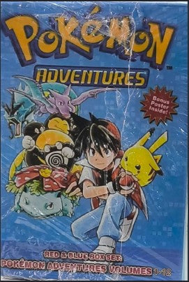 Pokemon Adventures Red & Blue Box Set (Vol. 1-12)
