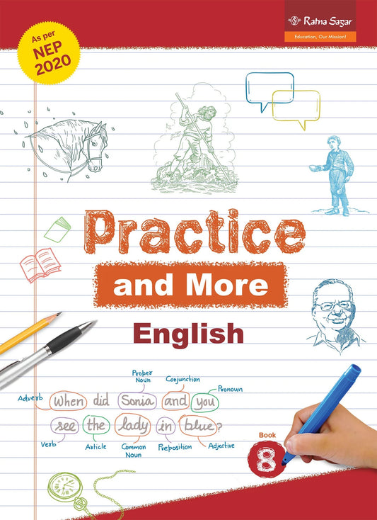 Ratna Sagar Practice and More English Class 8