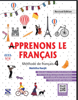 New Saraswati  Apprenons Le Francais French Textbook 4