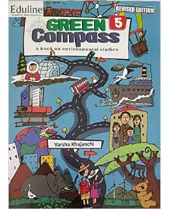 Eduline Green Compass for Class 5