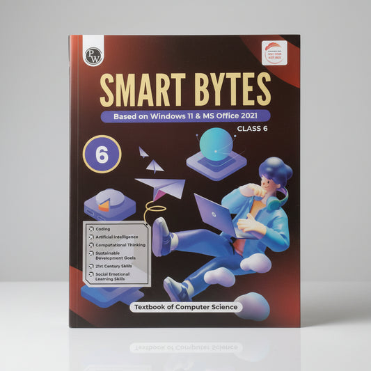 PW Smart Bytes Based On Windows 11 & MS Office 2021 class 6