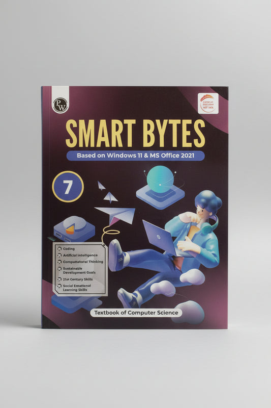 PW Smart Bytes Based On Windows 11 & MS Office 2021 class 7