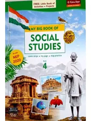 Ratna Sagar My Big Book Of social Studies Class 4 Old Edition