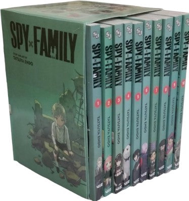 Spy x Family Volume 1–11 Books Collection Set by Tatsuya Endo