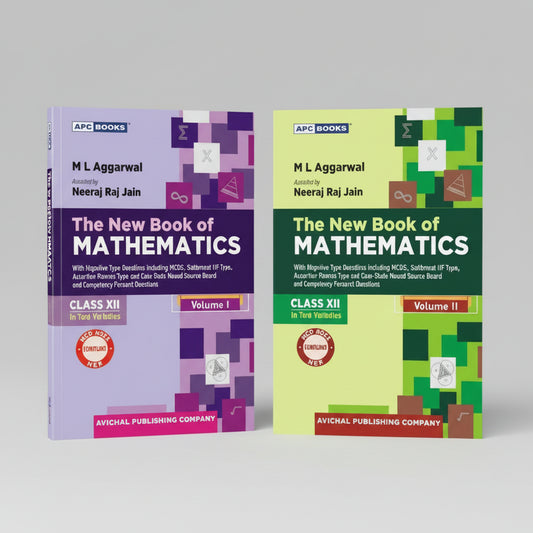 APC The New Book Of Mathematics class 12 volume 1 & 2