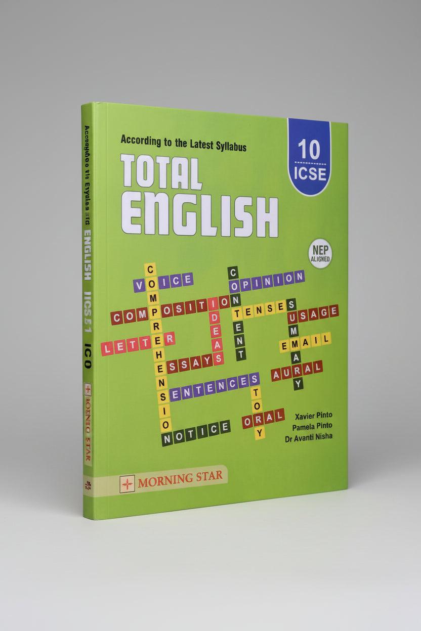 Morning Star Total English Class 10 ICSE 2025 Edition